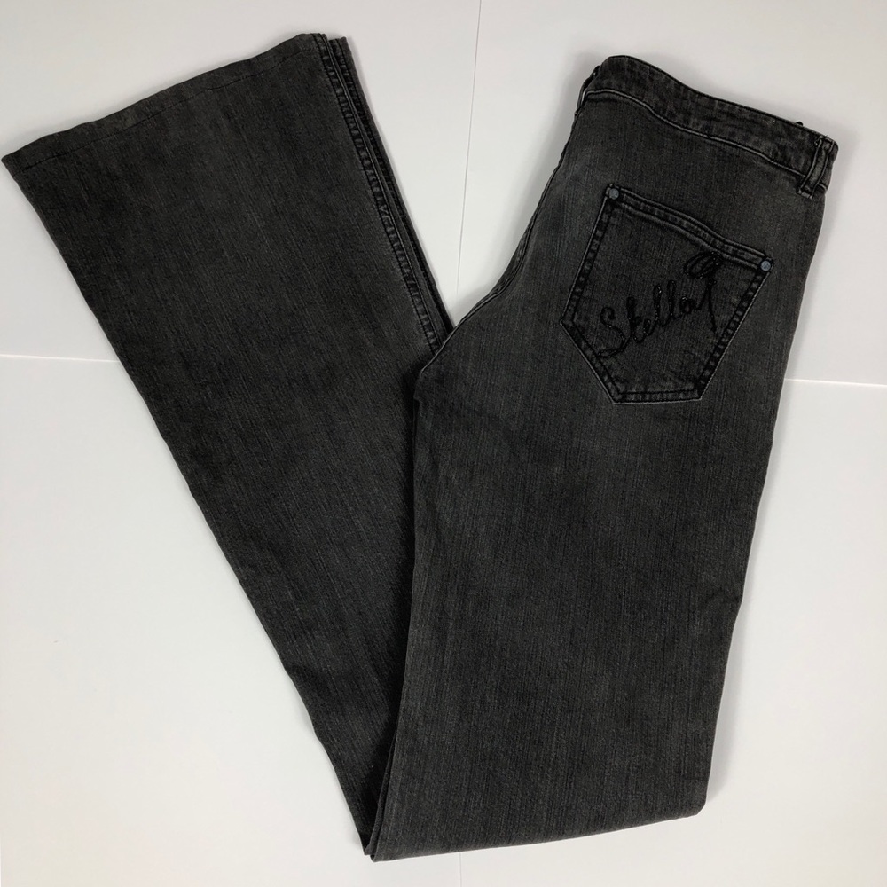 STELLA MCCARTNEY JEANS - FADED BLACK - Size 8 - Picture 2 of 8